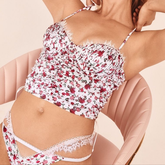 For Love And Lemons Tops - Victoria's Secret Melrose Bustier Camisole Top